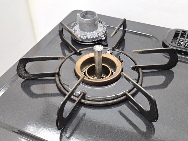 中古品】 パロマ Paloma ガスコンロ LPガス(プロパンガス) 右強火力 水