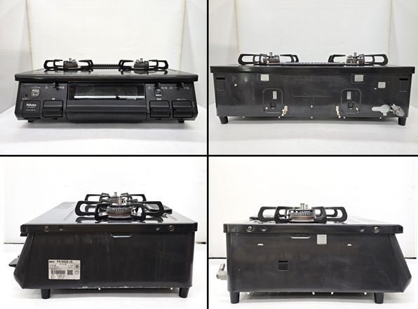 中古品】 パロマ Paloma ガスコンロ LPガス(プロパンガス) 右強火力 水