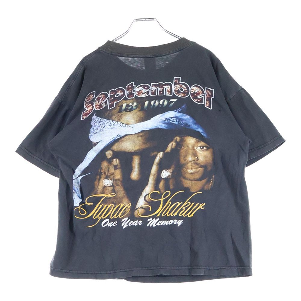 VINTAGE (ヴィンテージ) 90s 2PAC THUGLIFE サグライフ 半袖Tシャツ 