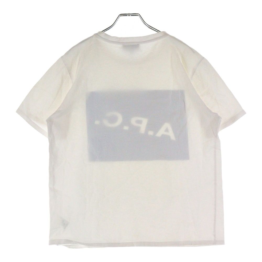 A.P.C (アーペーセー) フロントロゴ クルーネック半袖Tシャツ 