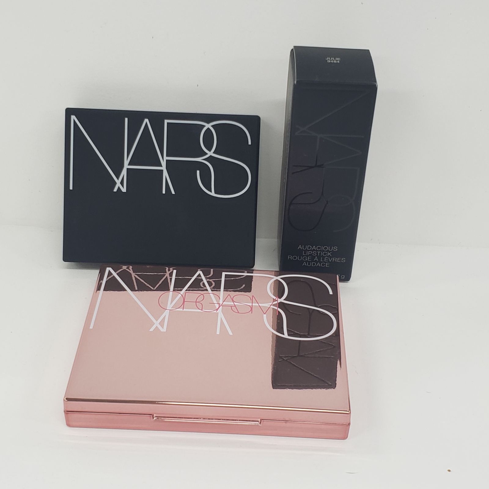 S4802 K Nars Nars Blush 8g/Blush N 4.8g/Audacious Lipstick JULIE 9484 4.2g Total 3 Piece Set