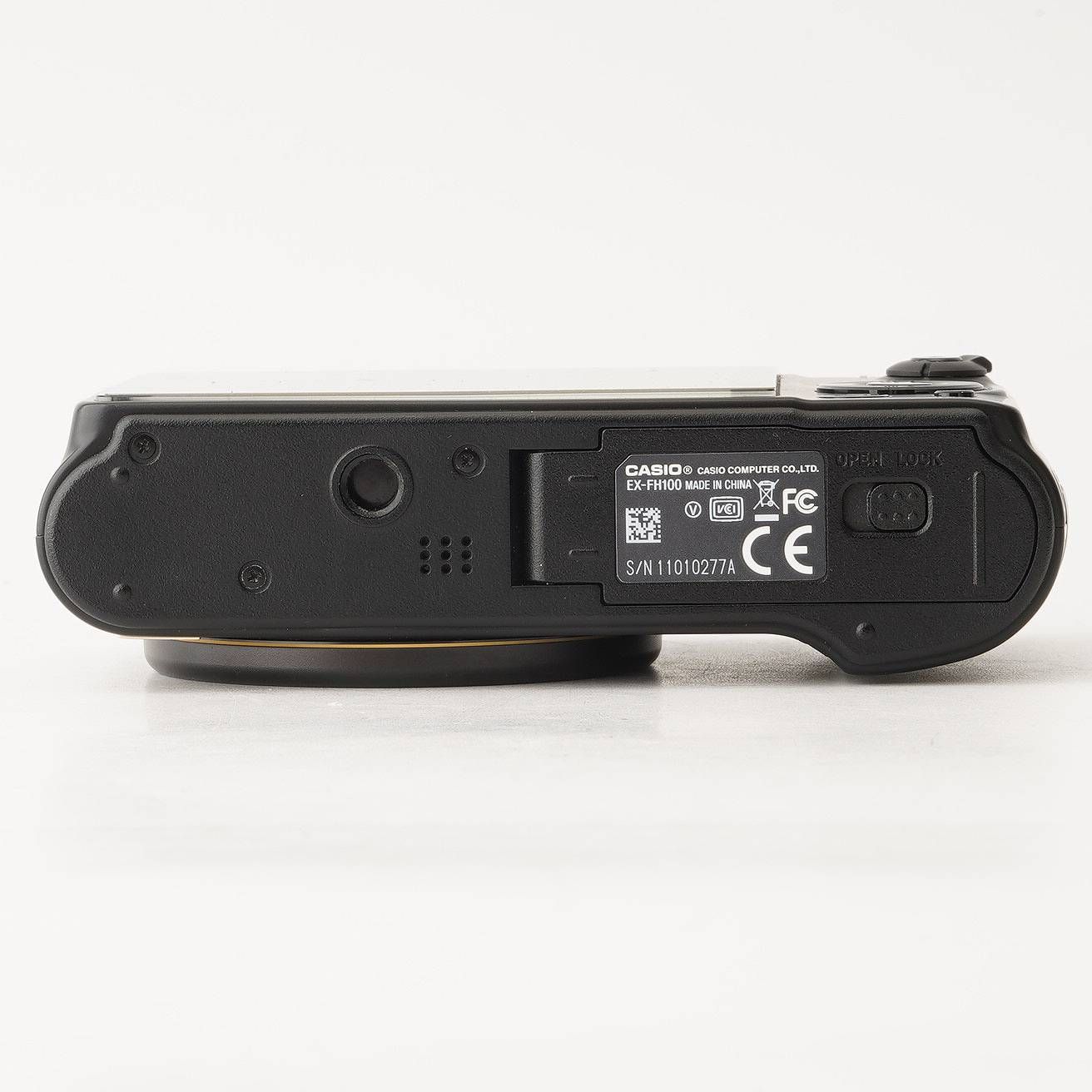 カシオ Casio EXILIM EX-FH100 ブラック 10x 広角 光学ズーム - メルカリ