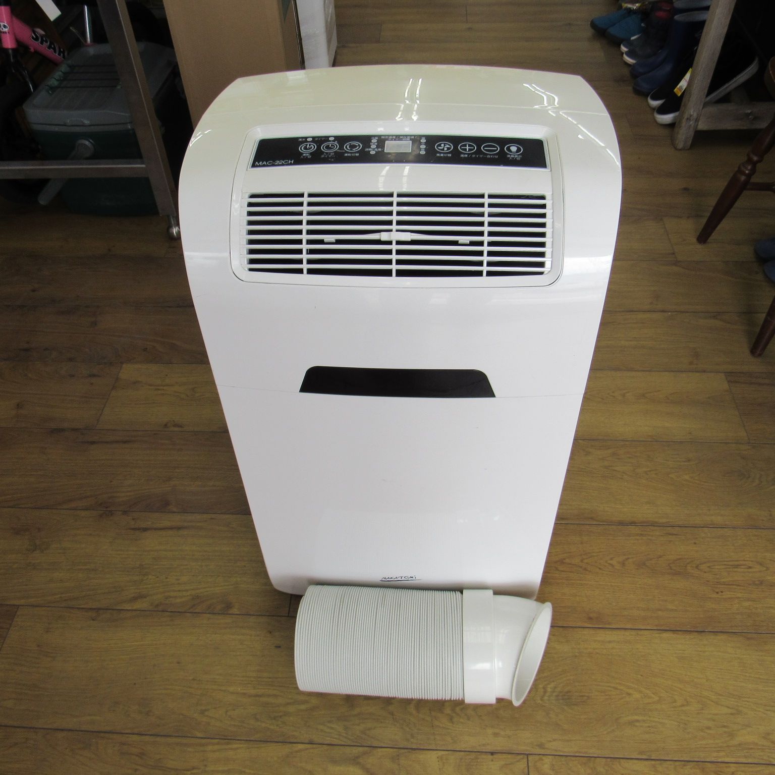 中古 ナカトミ スポットクーラー 移動式エアコン 6〜8畳用 MAC-22CH 