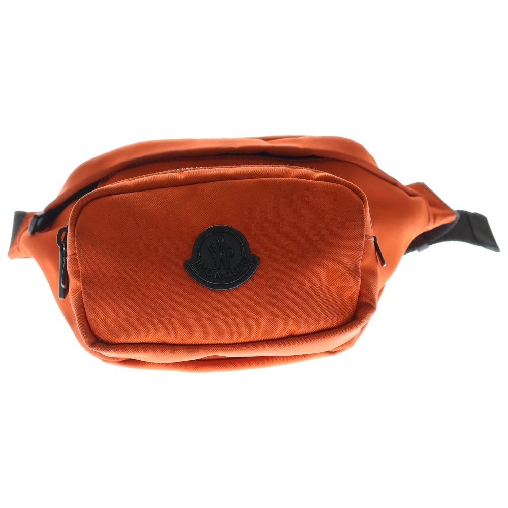 MONCLER (モンクレール) DURANCE ボディバッグ ショルダーバッグ ウエストバッグ オレンジ ナイロン 32,490円