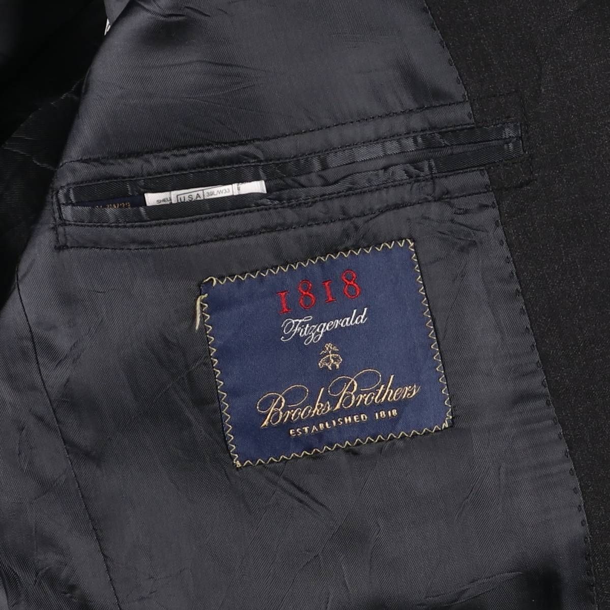 古着 ブルックスブラザーズ Brooks Brothers 1818 Fitzgerald ウール
