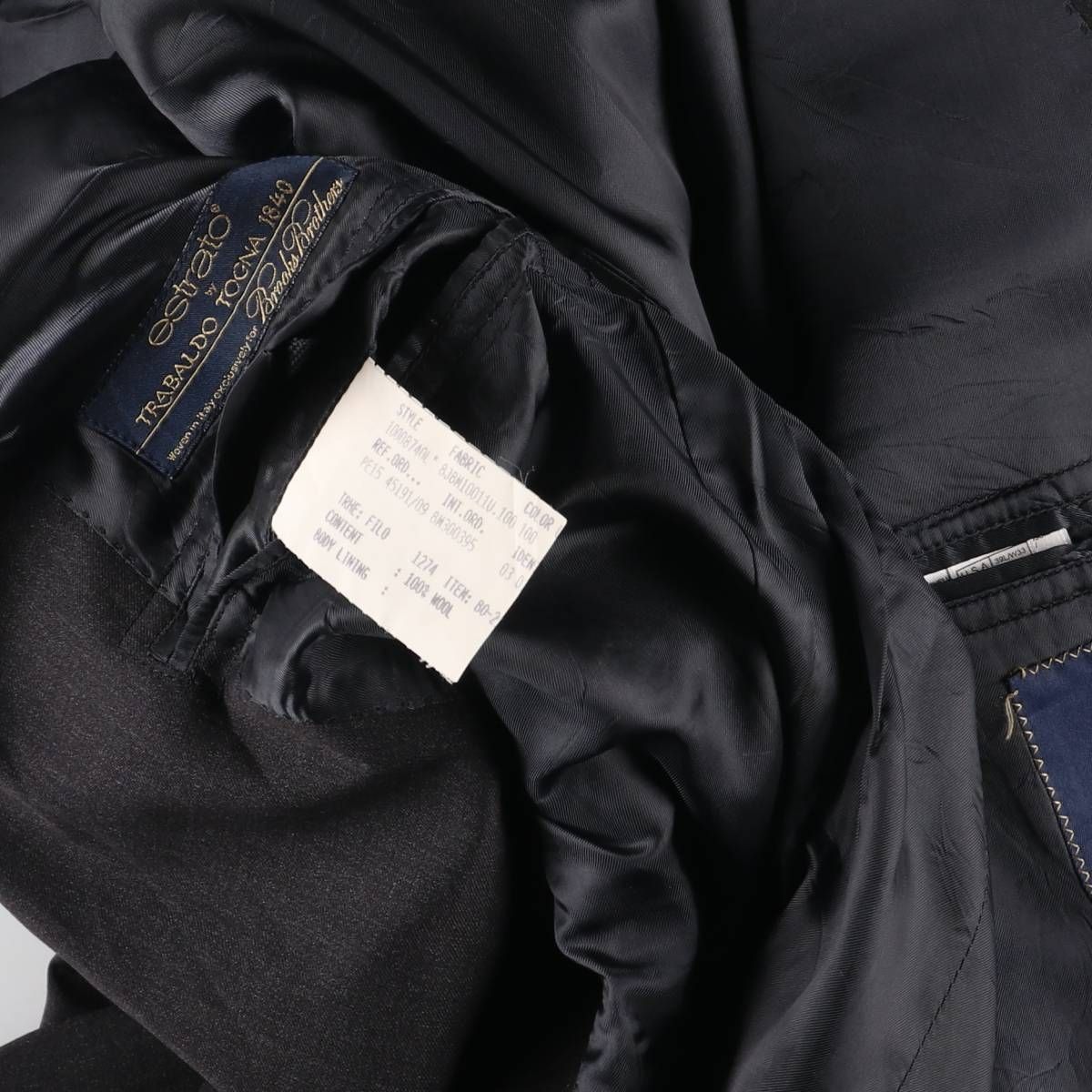 古着 ブルックスブラザーズ Brooks Brothers 1818 Fitzgerald ウール 