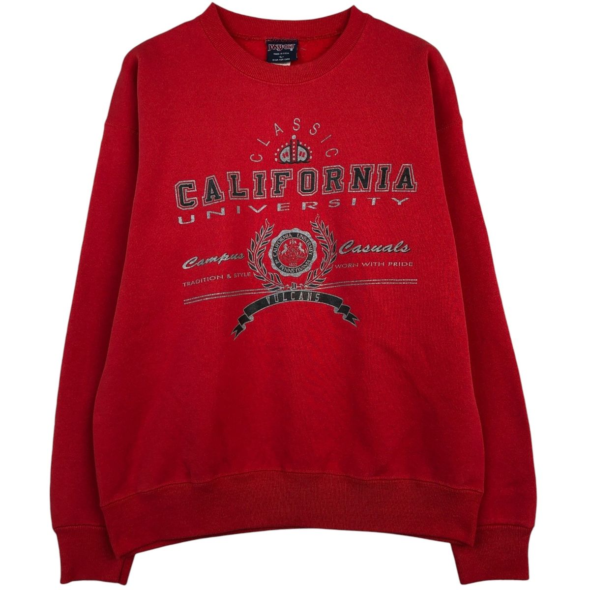 古着 90年代 ジャンスポーツ JANSPORT カレッジスウェットシャツ トレーナー USA製 メンズL相当 ヴィンテージ/eaa624842 古着 90年代 ジャンスポーツ JANSPORT カレッジスウェットシャツ