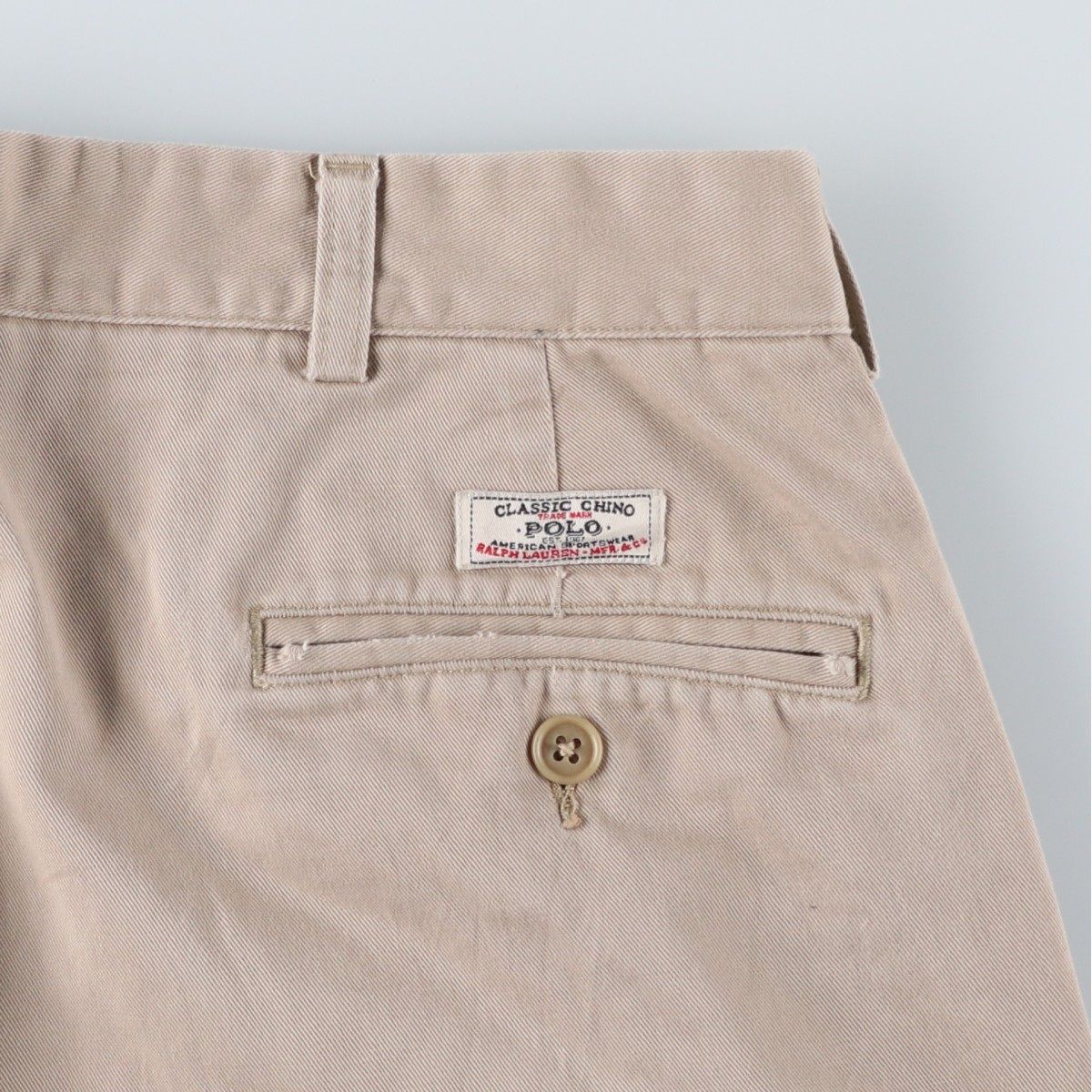 古着 ラルフローレン Ralph Lauren POLO by Ralph Lauren ツータック