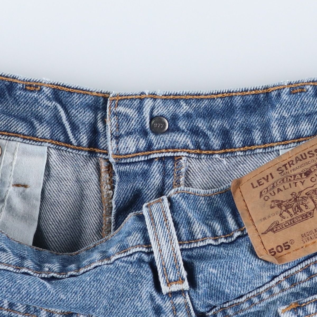 古着 リーバイス Levi's 505 オレンジタブ テーパードデニムパンツ