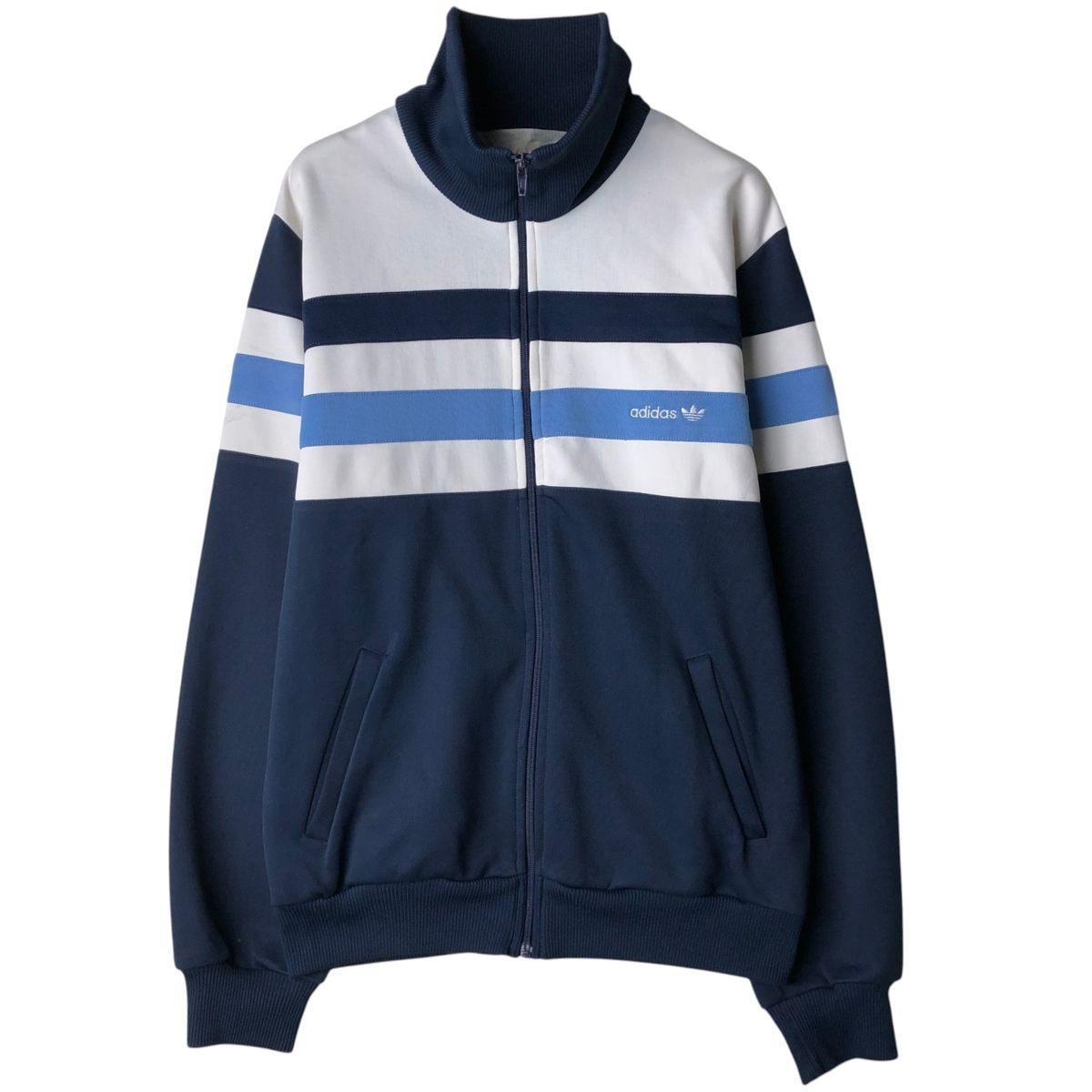 古着 80年代 アディダス adidas ジャージ トラックジャケット メンズM 