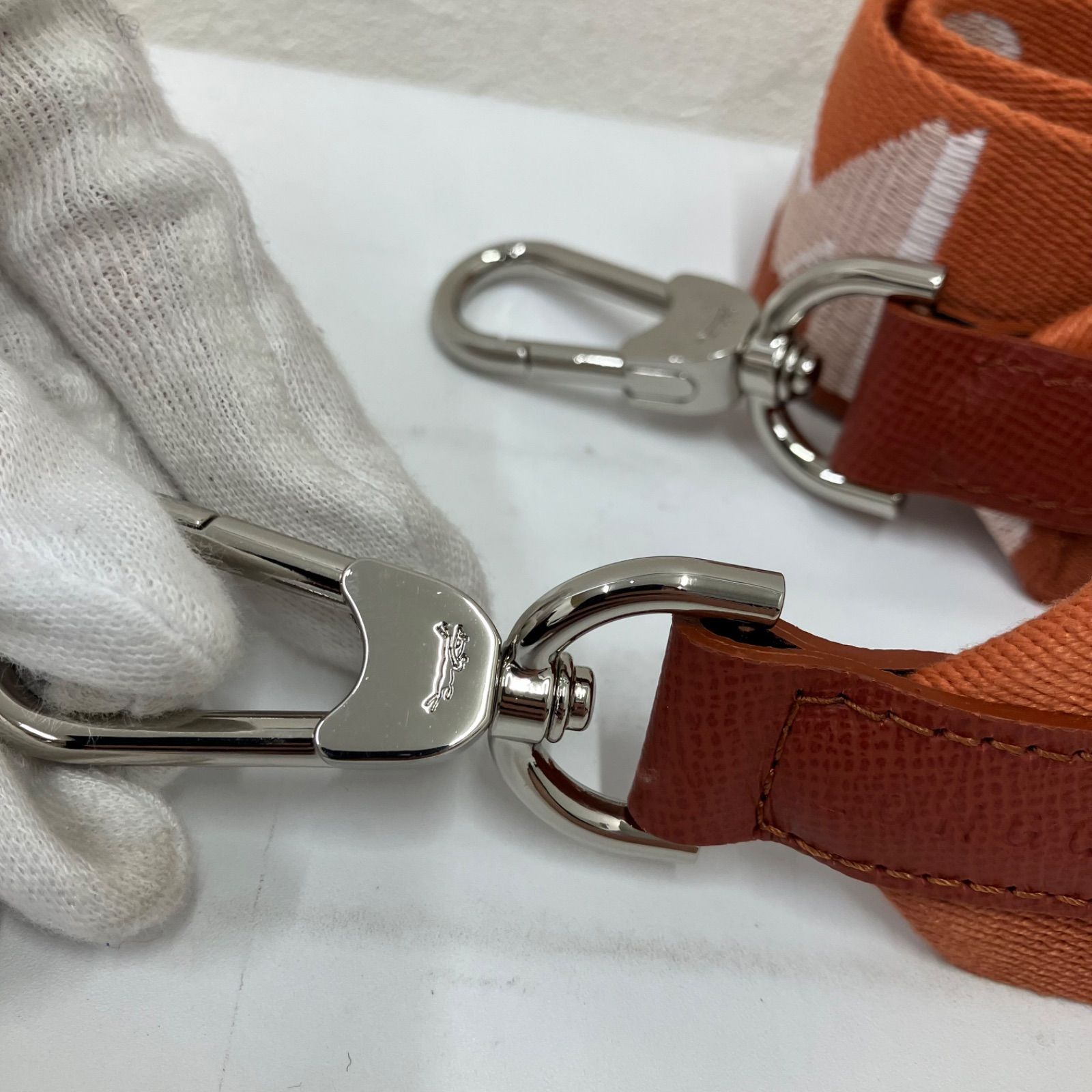 596 美品 LONGCHAMP ロンシャン ショルダーベルト ショルダー