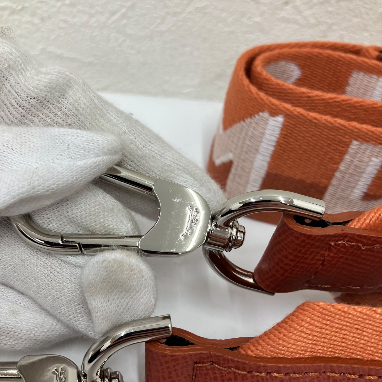 596 美品 LONGCHAMP ロンシャン ショルダーベルト ショルダー