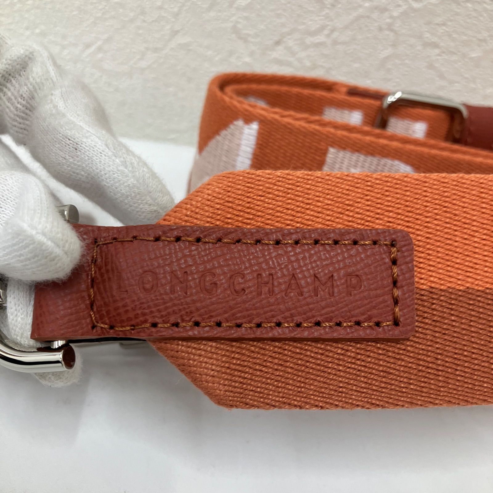596 美品 LONGCHAMP ロンシャン ショルダーベルト ショルダー