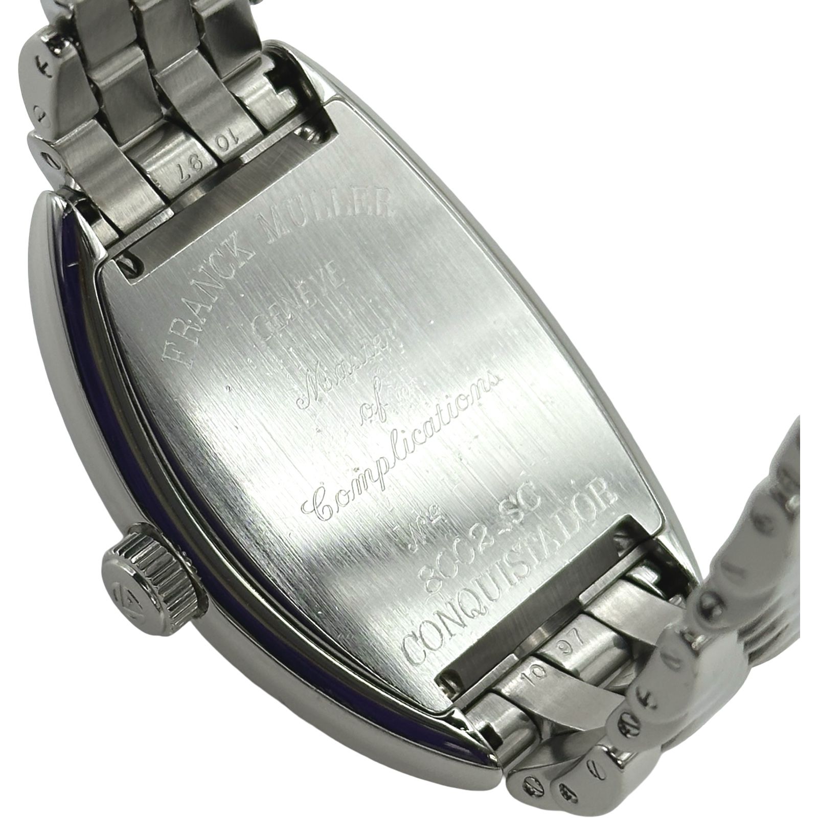 フランク・ミュラー FRANCK MULLER コンキスタドール 8002SC ブラック 