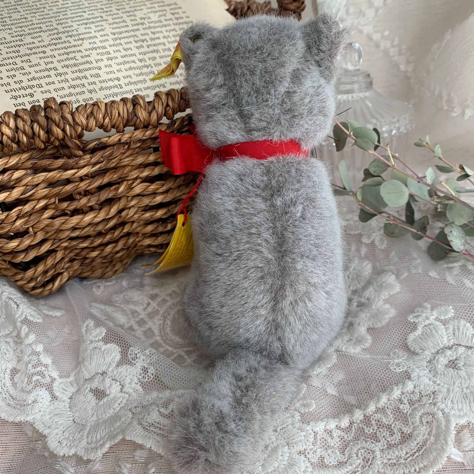 ヴィンテージ Steiff シュタイフ ドイツ 猫 ねこ ぬいぐるみ - メルカリ