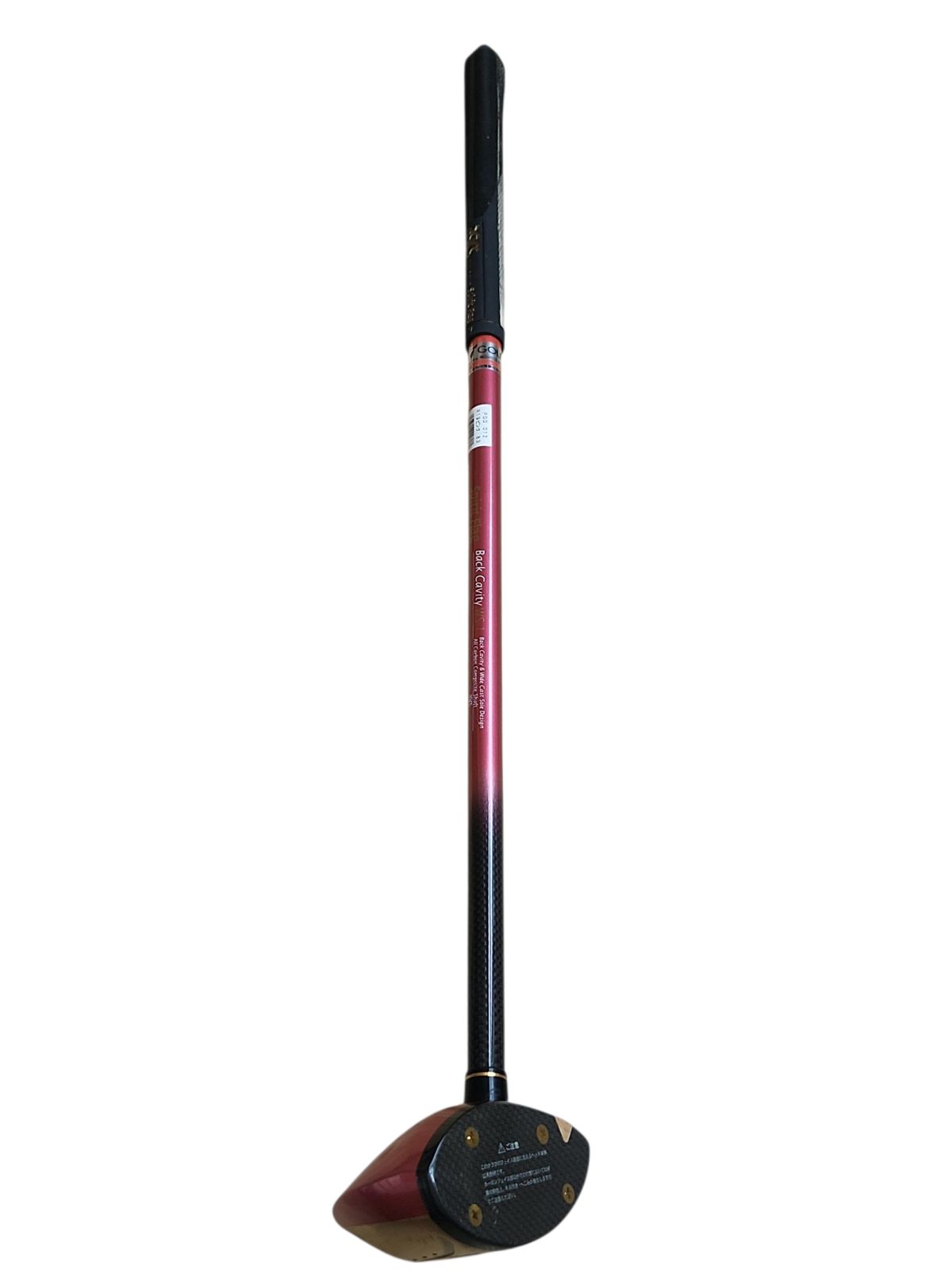 右利き用 アシックス パークゴルフクラブ Back Cavity WS-1