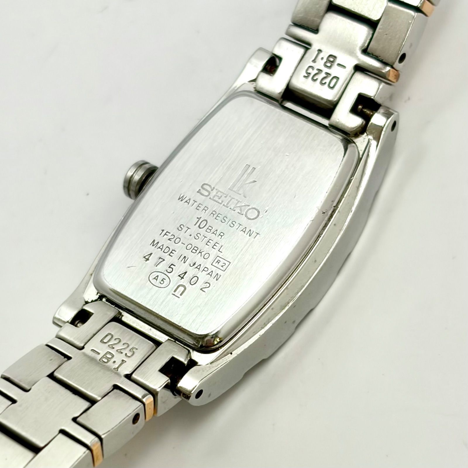 【新品電池】SEIKO セイコー lk ルキア レディース 腕時計 8Pダイヤ ピンク シルバー 1F20-0BK0 475402 - メルカリ