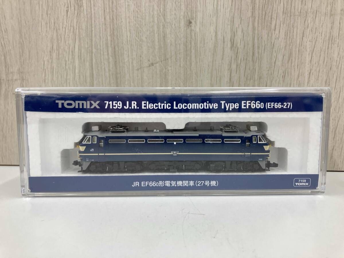 ケース付き】 Nゲージ TOMIX 7159 JR EF66-0形電気機関車(27号機
