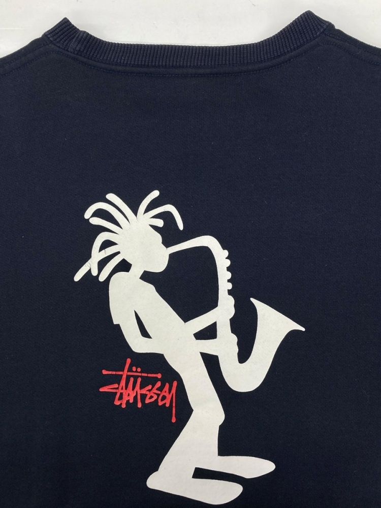 ステューシー STUSSY 90s shadowman Sweatshirt シャドーマン