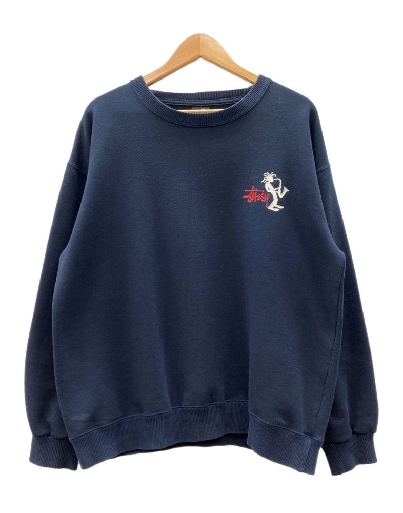ステューシー STUSSY 90s shadowman Sweatshirt シャドーマン