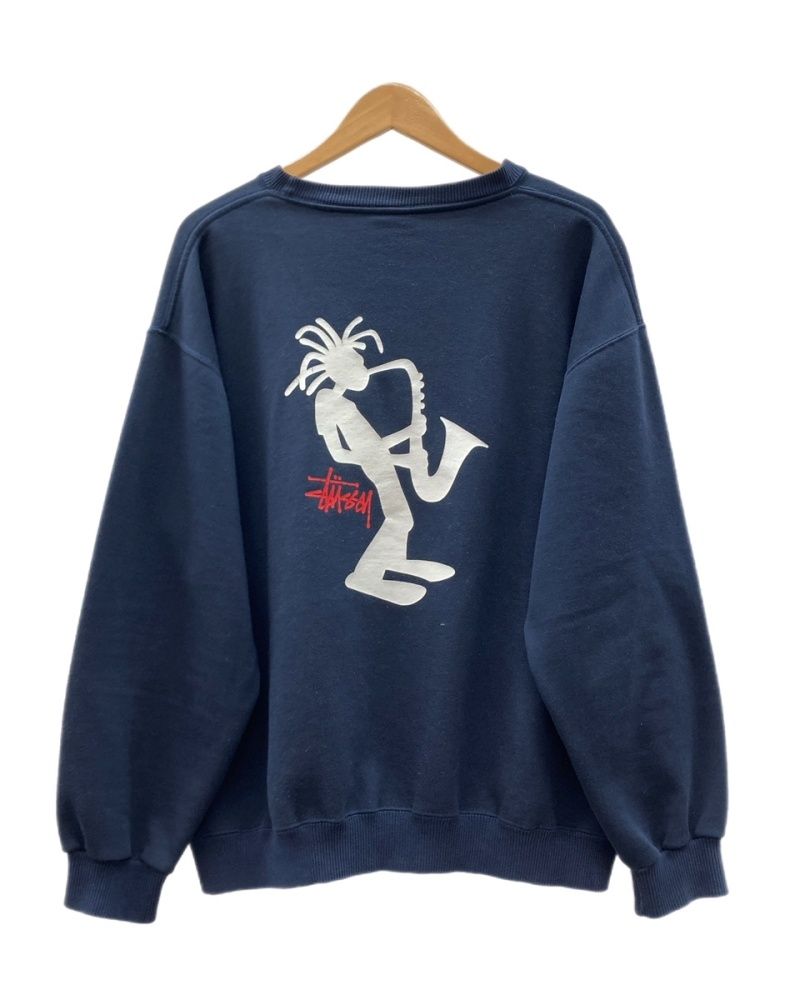 ステューシー STUSSY 90s shadowman Sweatshirt シャドーマン
