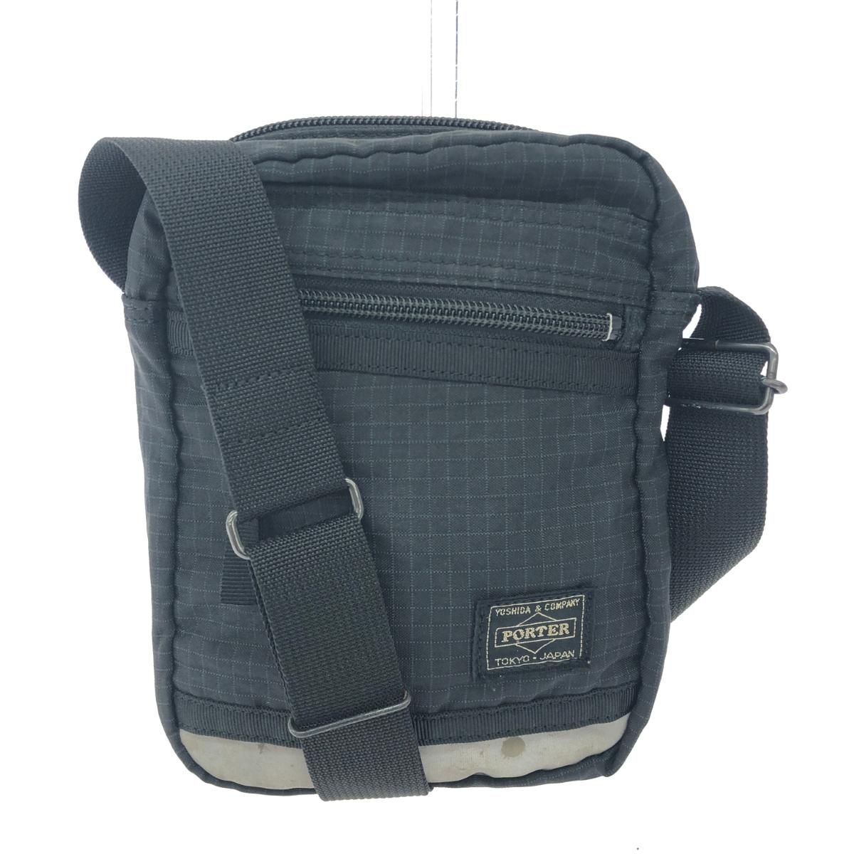 PORTER ポーター ミニショルダーバッグ ナイロン ブラック ユニ