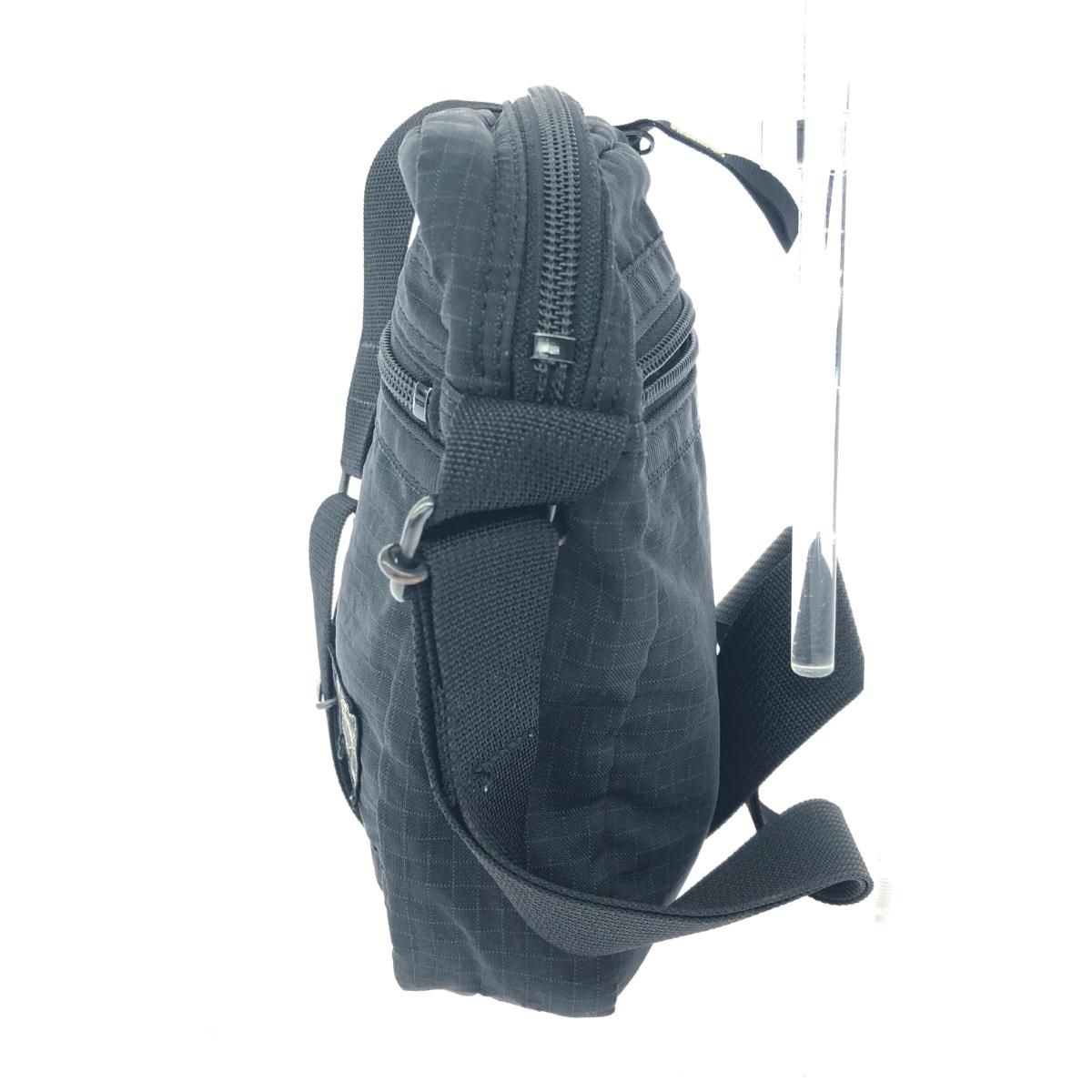 美品ポーターナイロン ショルダーバッグ&ミニバッグ 黒 PORTER ポーター ミニショルダーバッグ ナイロン ブラック ユニ