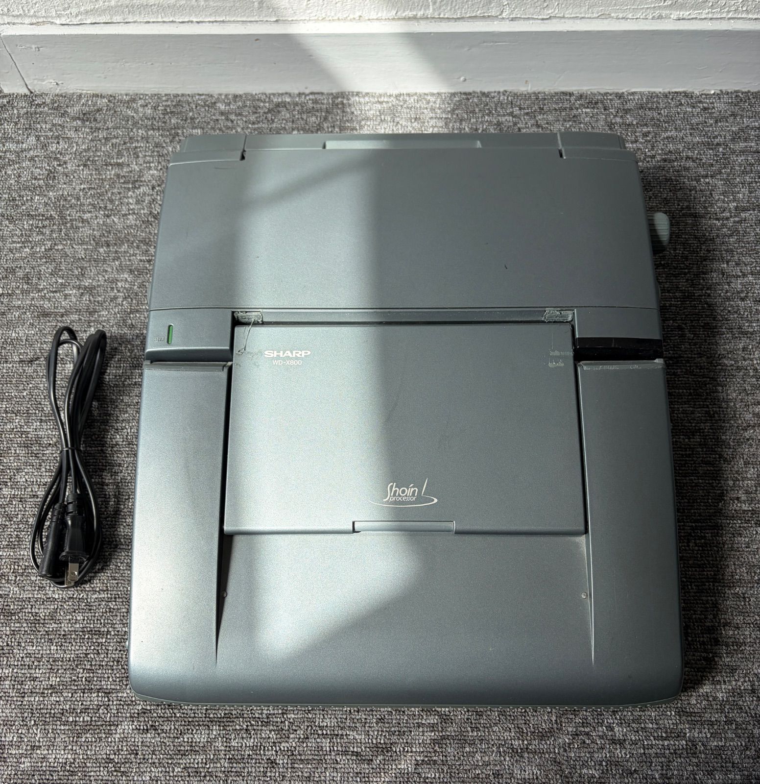 美品】シャープ SHARP 書院 ワープロ WD-X800 希少 美品】シャープ