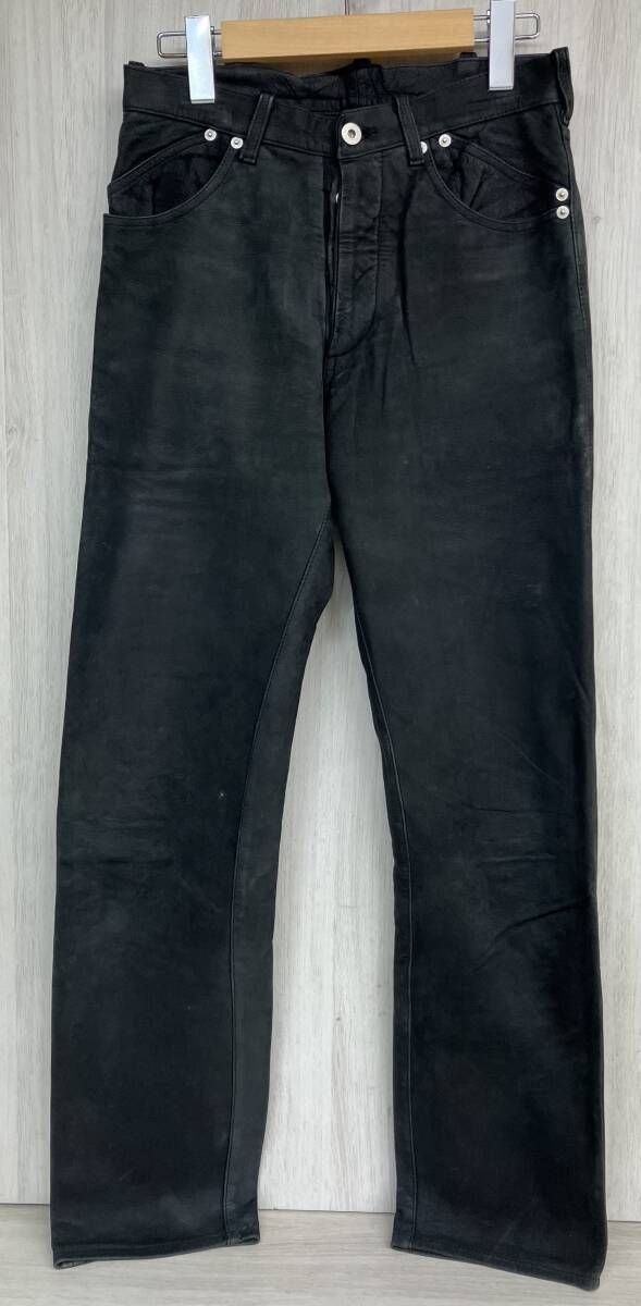 minority マイノリティ 90S 初期 レザー ショート パンツ 黒 MINORITY マイノリティー レザーパンツ minority マイノリティ 90S
