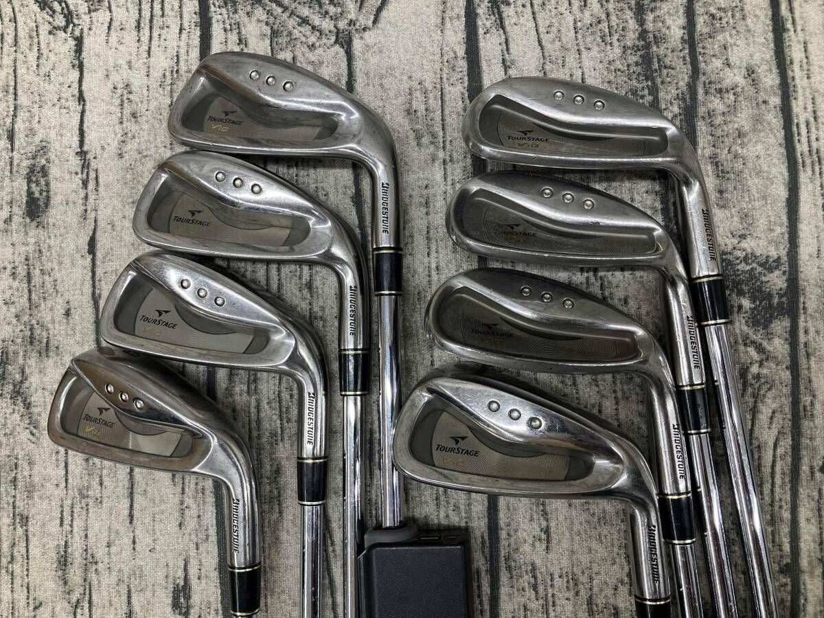 8番欠品】BRIDGESTONE TOURSTAGE ViQ アイアンセット 4-7,9,P,S,P/S 8