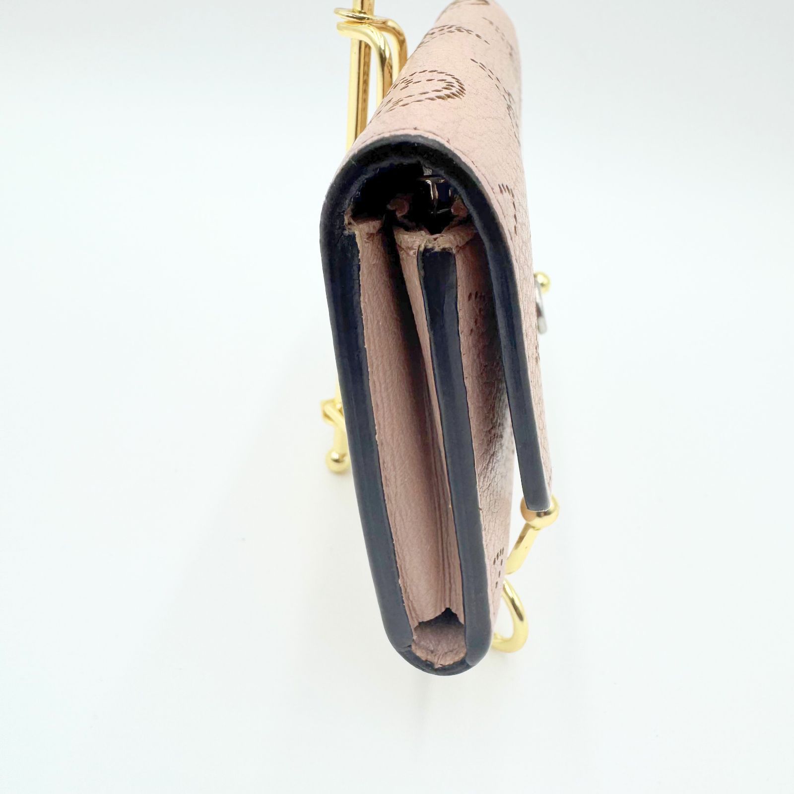 LOUIS VUITTON ヴィトン モノグラム ポルトモネ アナエ マヒナ ピンク