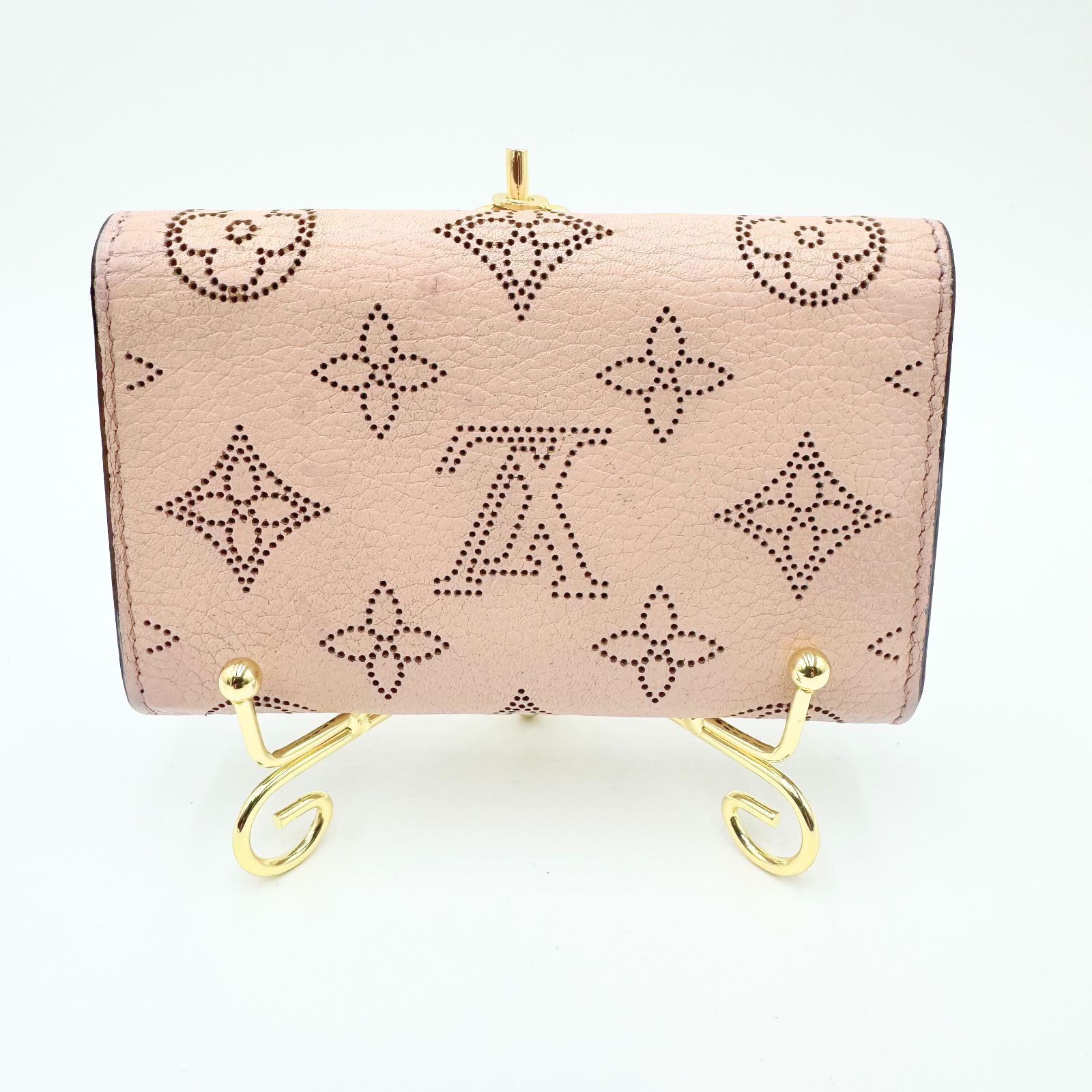 LOUIS VUITTON ヴィトン モノグラム ポルトモネ アナエ マヒナ ピンク