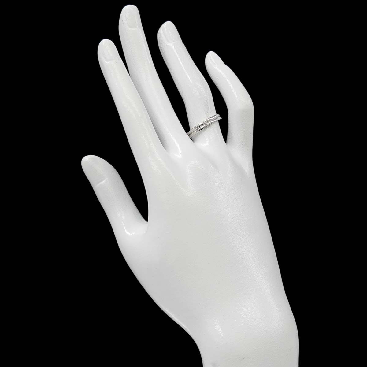 ブシュロン BOUCHERON ゴドロン #54 リング Pt プラチナ 指輪 Godron 