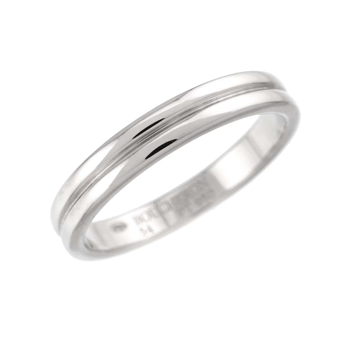 ブシュロン BOUCHERON ゴドロン #54 リング Pt プラチナ 指輪 Godron 