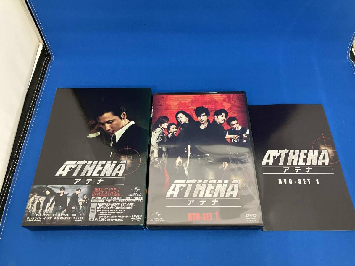 DVD DVD ATHENA アテナ DVD-SET1 2 チョン・ウソン 2巻セット