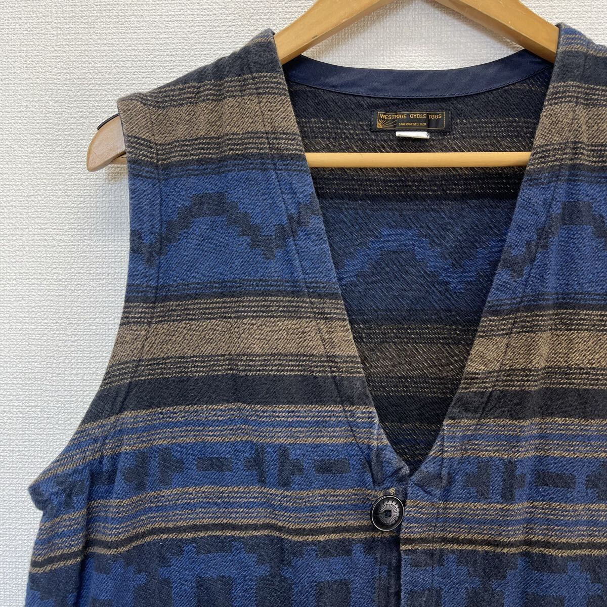 WESTRIDE ウエストライド CHIMAYO VEST チマヨベスト ネイティブ柄 42