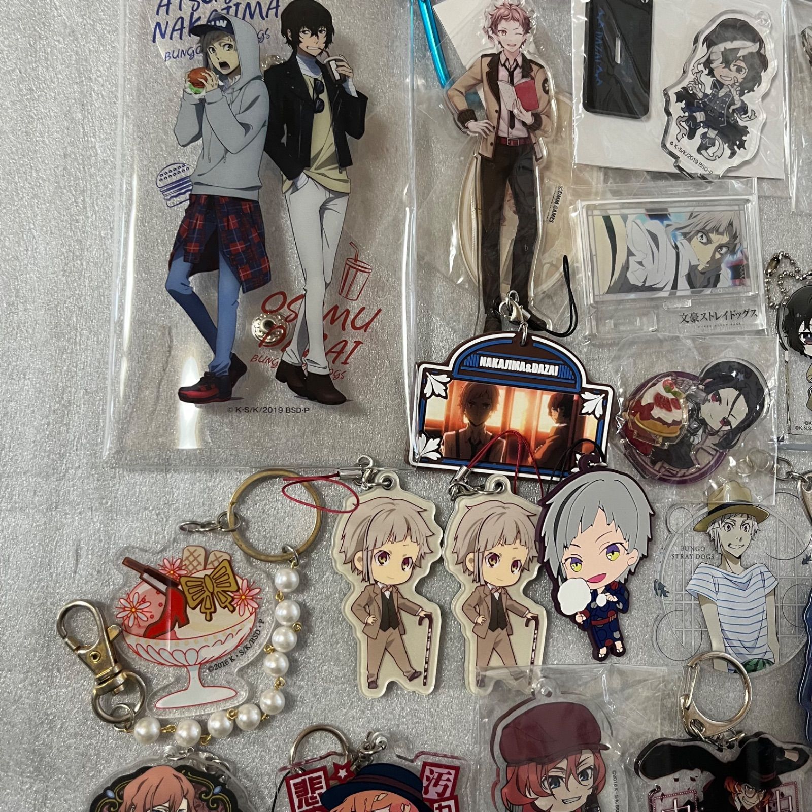 文豪ストレイドッグス アクリルスタンド キーホルダー アクリル 