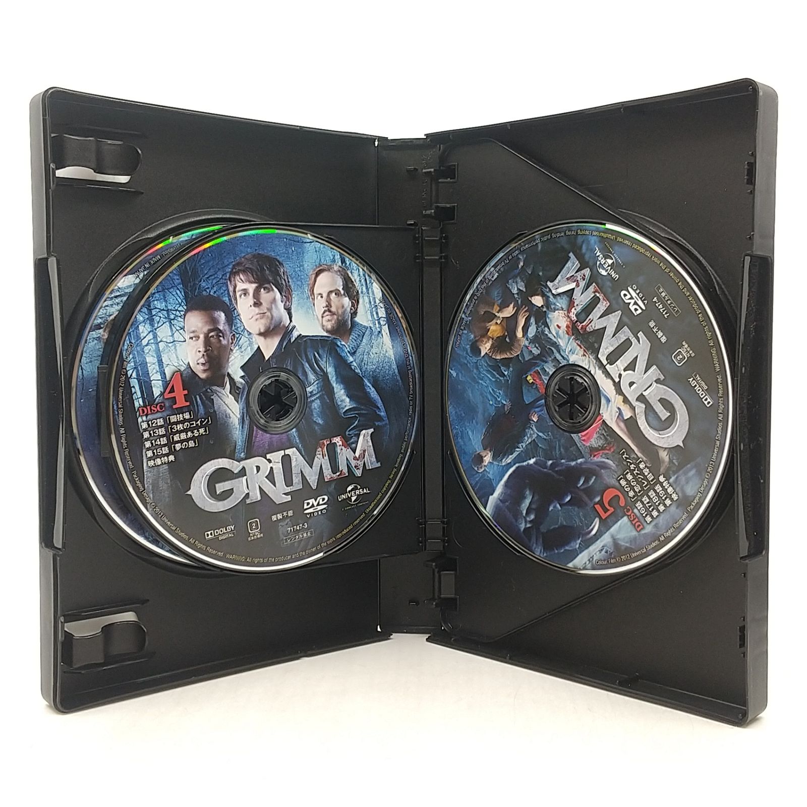 DVD-BOX＋Vol.1】グリム GRIMM DVD5枚組＋Vol.1 DVD1枚 計6枚まとめ 