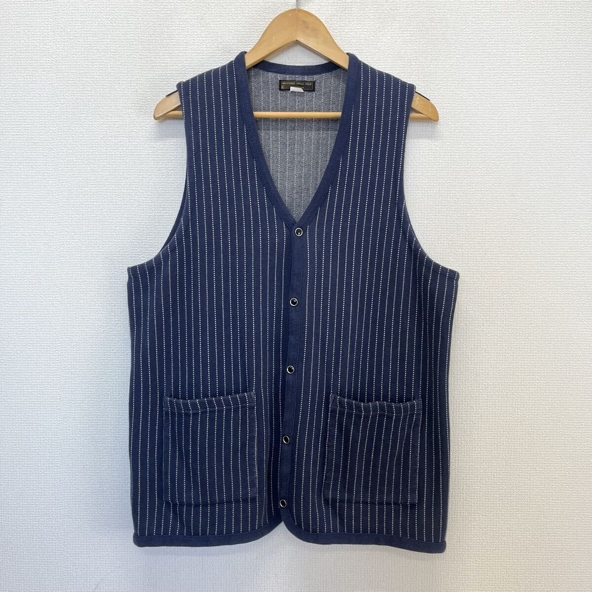 WEST RIDE ウエストライド NGT WABASH VEST ウォバッシュベスト 横編み 