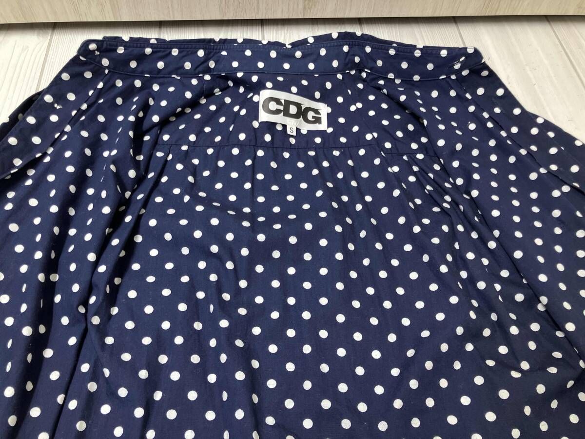 CDG SZ-B083 シーディージー COMME des GARCONS 長袖シャツ Sサイズ 
