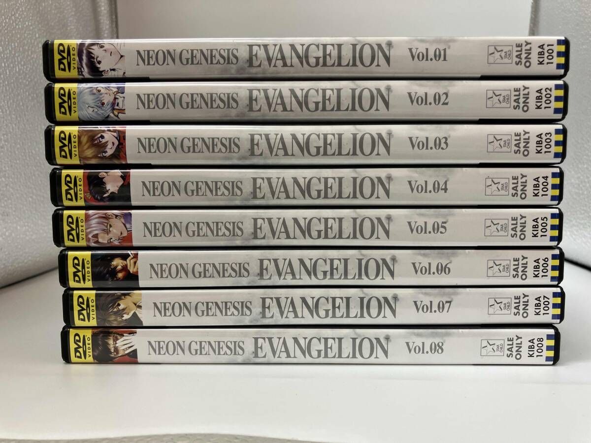 DVD 【※※※】[全8巻セット]NEON GENESIS EVANGELION Vol.1~8 - メルカリ