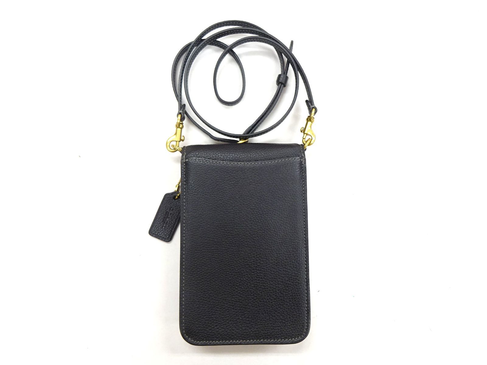 COACH コーチ モバイルホルダー Phone Crossbody Bag レザー