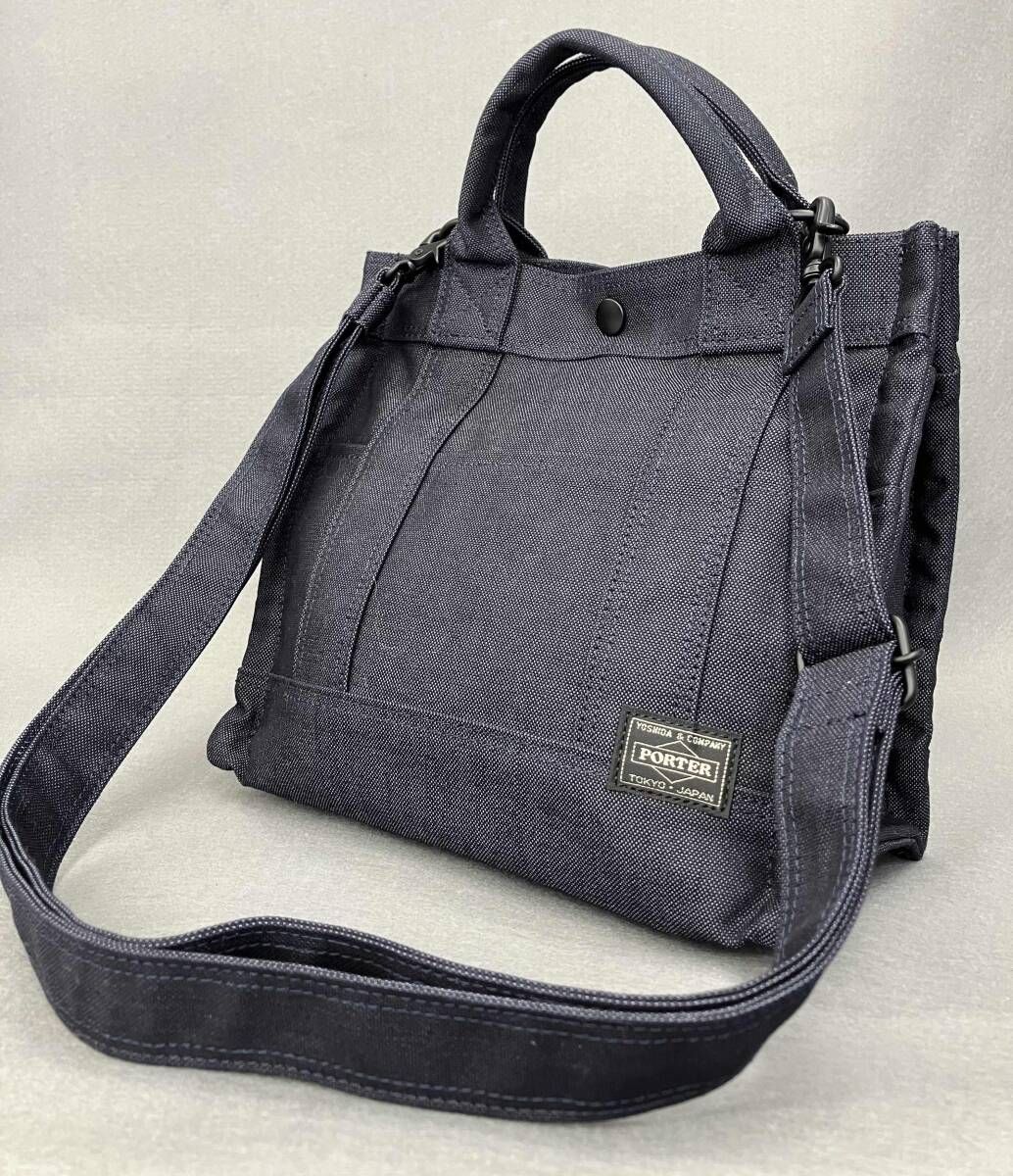 本物保証，正規品 PORTER ポーター SMOKY スモーキー2WAYショルダー付 