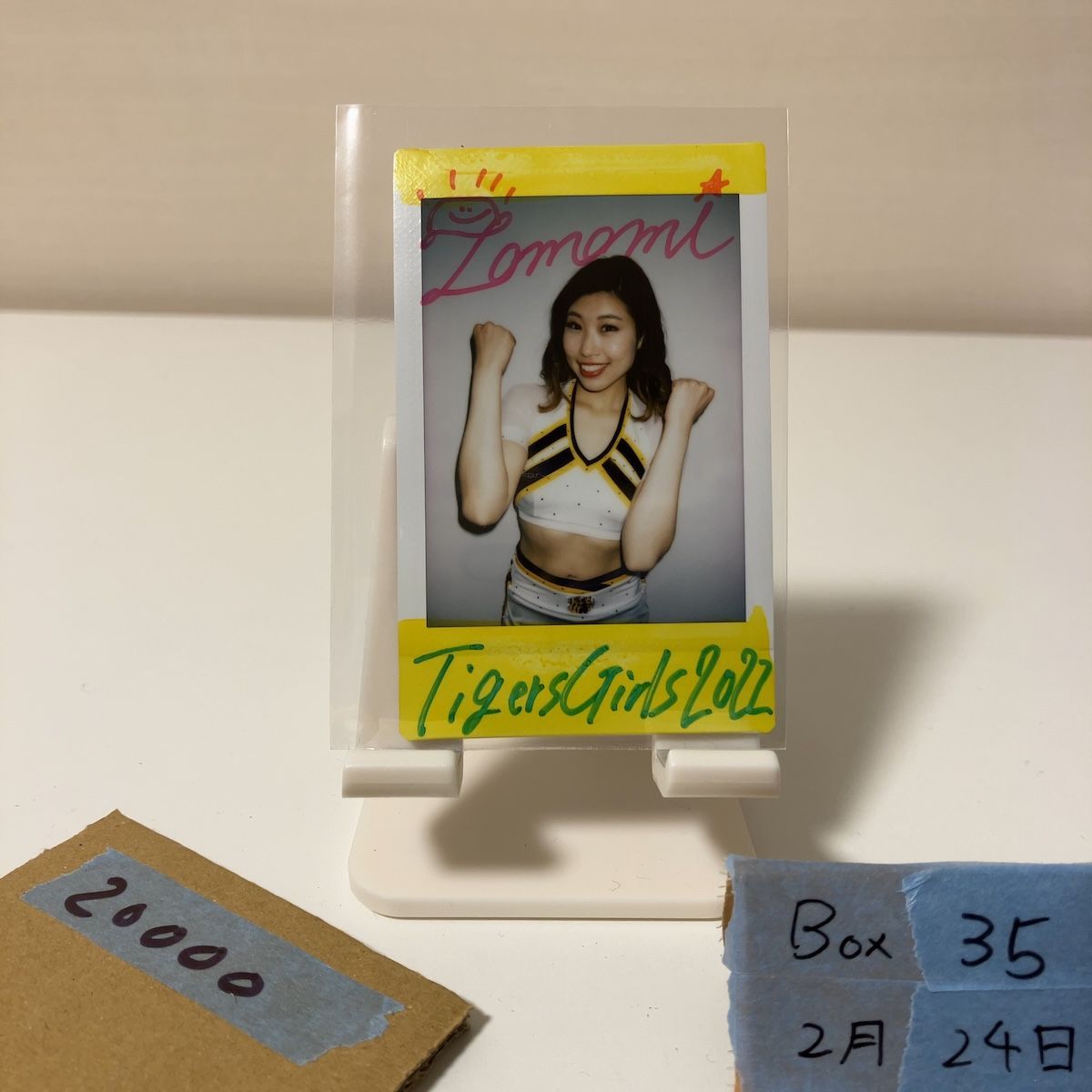 2022 BBM ともみ 4/10 阪神タイガース チェキ チア カード one of one