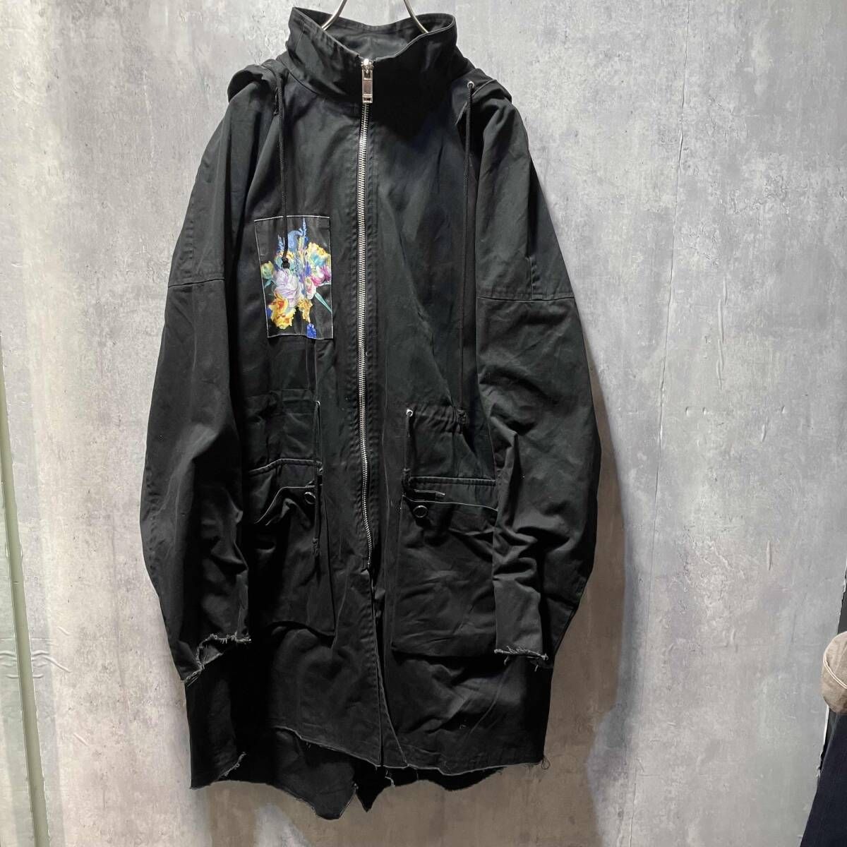 16AW CHRISTIAN DADA グラフィックデザインモッズコート サイズ50