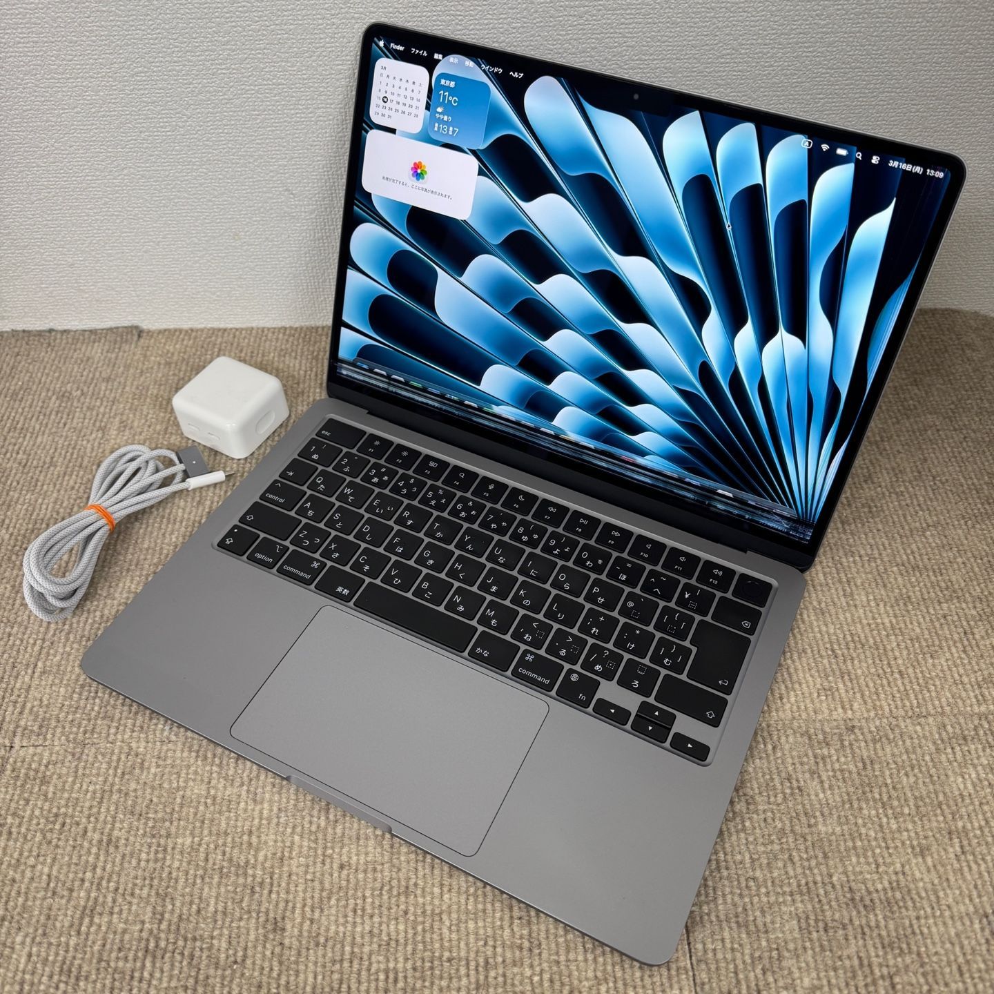 Apple MacBook A2681本体　グレー　ジャンク品 ジャンク】MacBook Air M2 16GB/512GB スペースグレー - メルカリ
