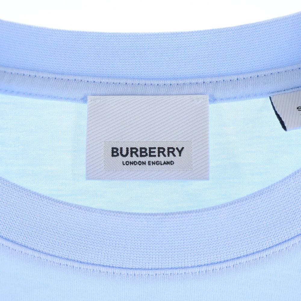 BURBERRY (バーバリー) ホースフェリーロゴ クルーネック半袖Tシャツ 
