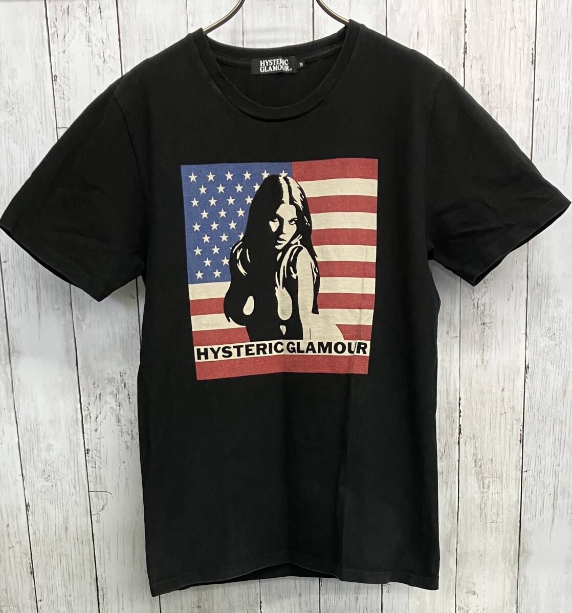 HYSTERIC GLAMOUR 半袖Tシャツ M HYSTERIC GLAMOUR 半袖Tシャツ ヒステリックグラマー クルーネック