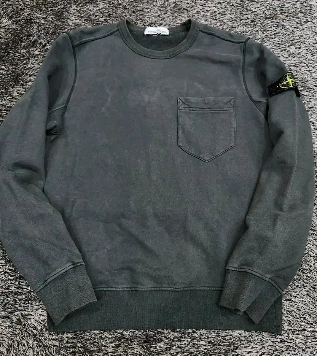 STONE ダークグレー スウェット STONE ISLAND ストーンアイランド