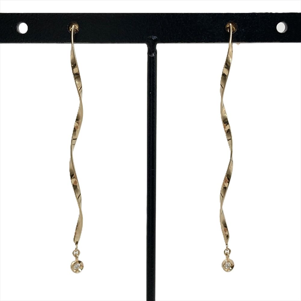 スタージュエリー STAR JEWELRY ツイスト デザイン ピアス